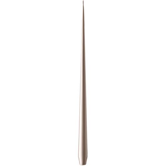Picture of ESTER taper candle champagne metallic - H42cm