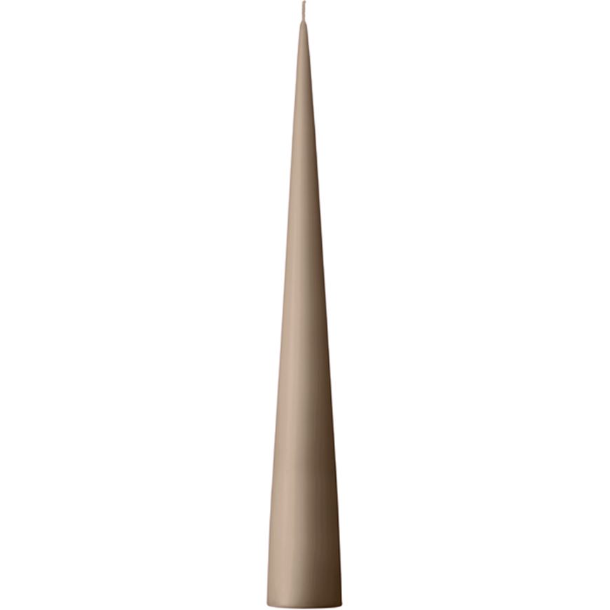 Picture of ESTER cone candle soft clay - H37cm