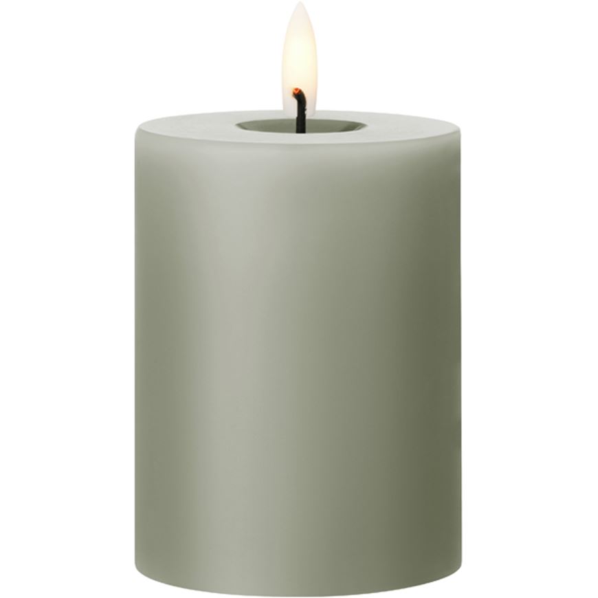 Picture of ERIK LED pillar candle artichoke - H10cm