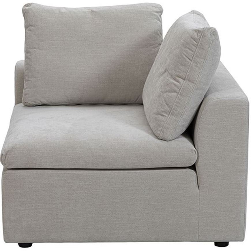 LIGHT corner modular chair natural