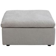 LIGHT footstool natural