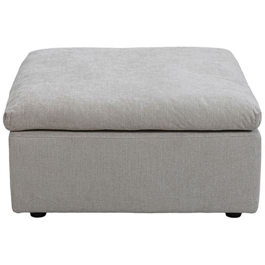 LIGHT footstool natural