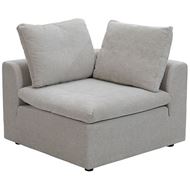 LIGHT corner modular chair natural