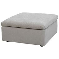 LIGHT footstool natural