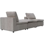LIGHT footstool natural