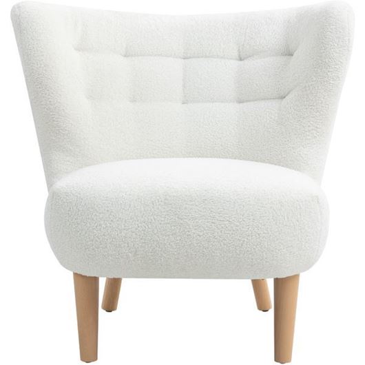 Picture of COZY armchair white