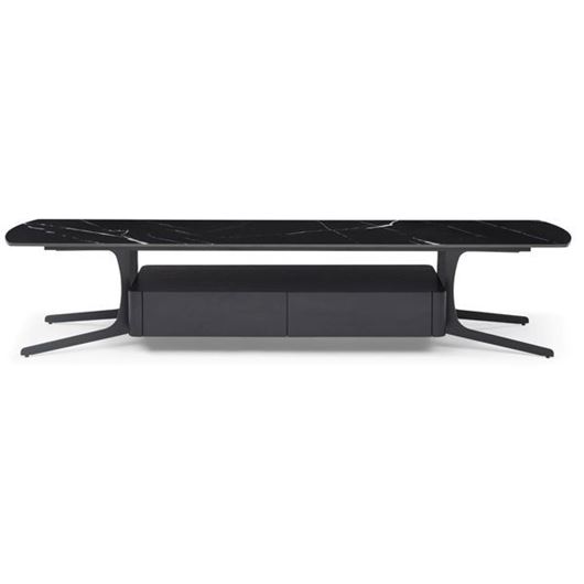 Picture of AIDEN tv unit black - 40x200cm