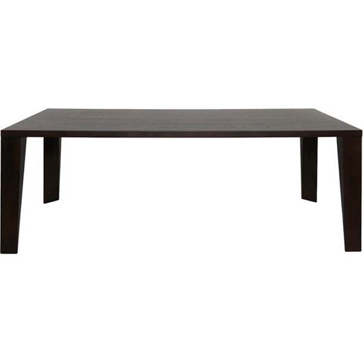 Picture of CUT dining table dark brown - 220x100 cm