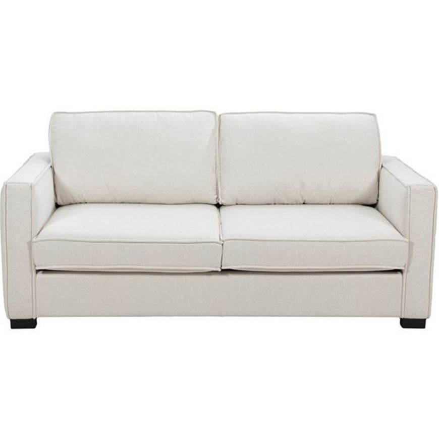 Picture of GLEN 3 seater sofa bed natural