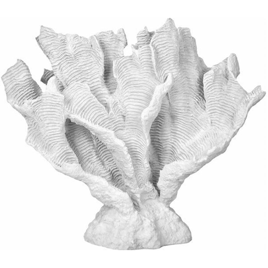 Picture of BLAKE coral decoration white - H36cm