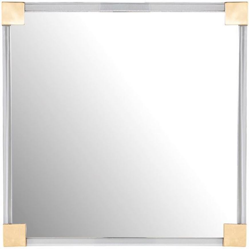Picture of CARSON mirror 80x80 brass