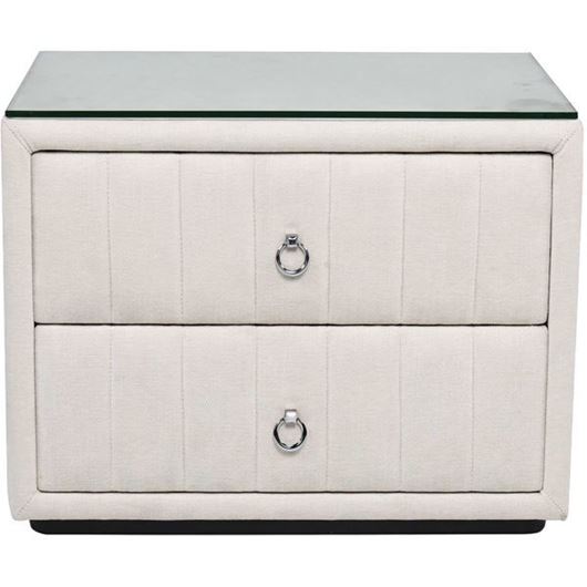 Picture of FIORI bedside table white