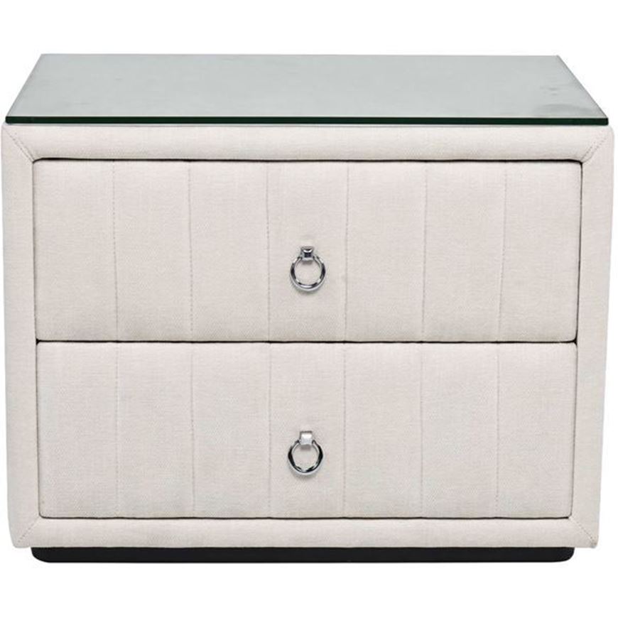 Picture of FIORI bedside table white