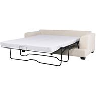 Picture of KINGSTON 3 seater sofa bed white