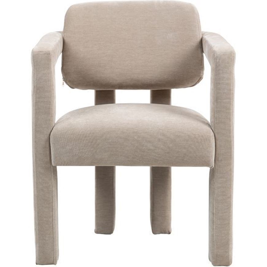 Picture of DINERO dining armchair beige