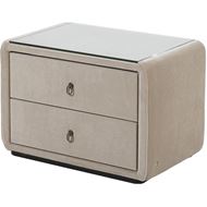 Picture of CASA bedside table taupe