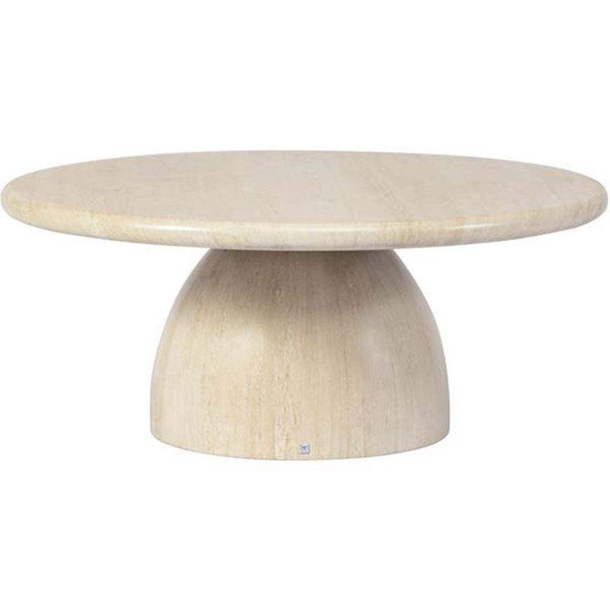 Picture of TERRA coffee table natural - dia 90cm