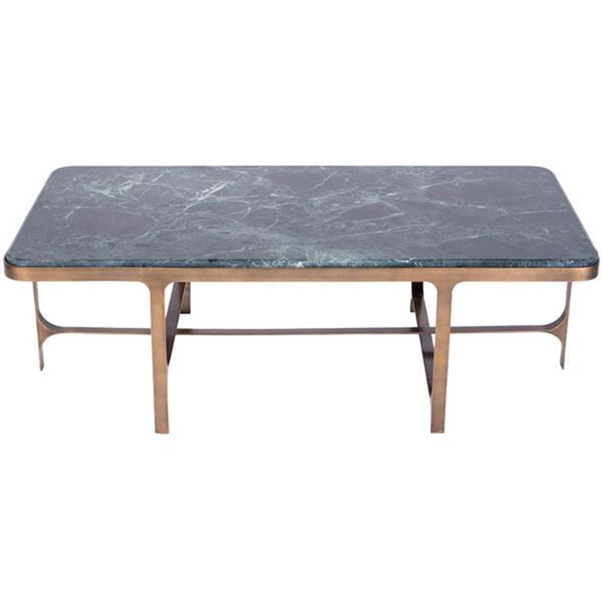 Picture of SHURI coffee table green - 120x60cm