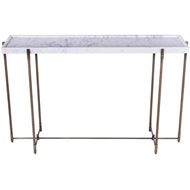 Picture of KNURL console white - 124x33cm