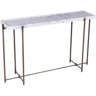 Picture of KNURL console white - 124x33cm