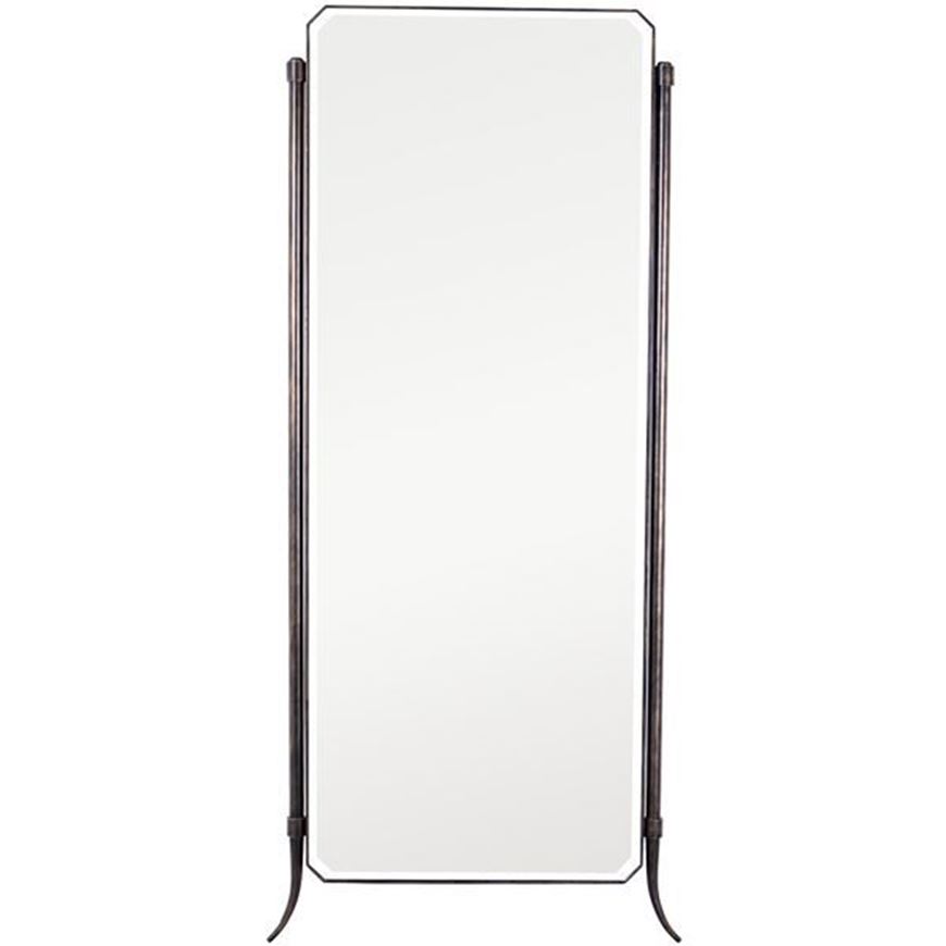 Picture of TANTRA floor mirror brass - 198x89cm