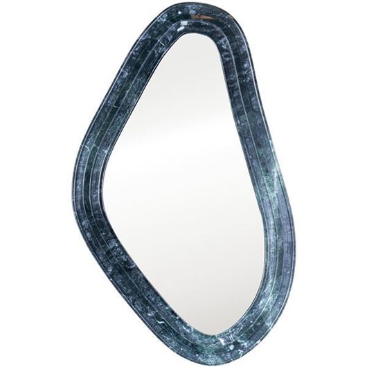 Picture of TORRENTO wall mirror green - 92x56cm