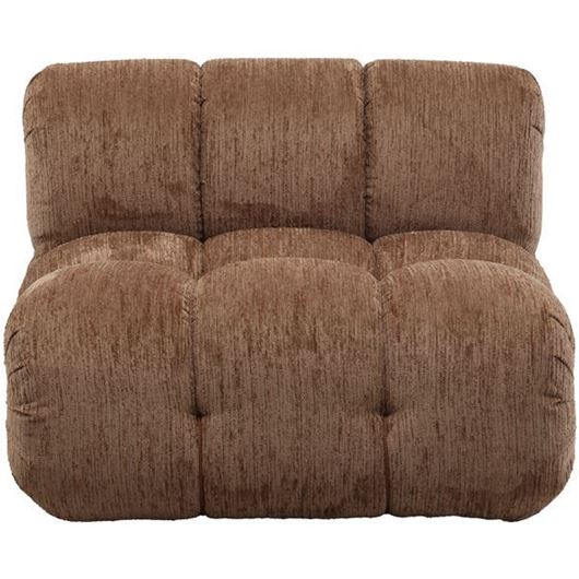 Picture of SEABIRD armless modular chair brown