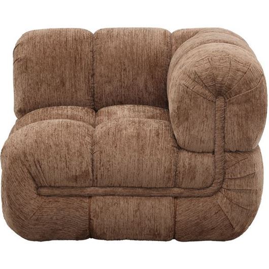 Picture of SEABIRD corner modular chair brown