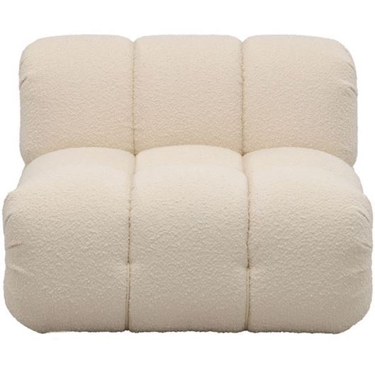 Picture of SEABIRD armless modular chair white