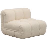 Picture of SEABIRD armless modular chair white