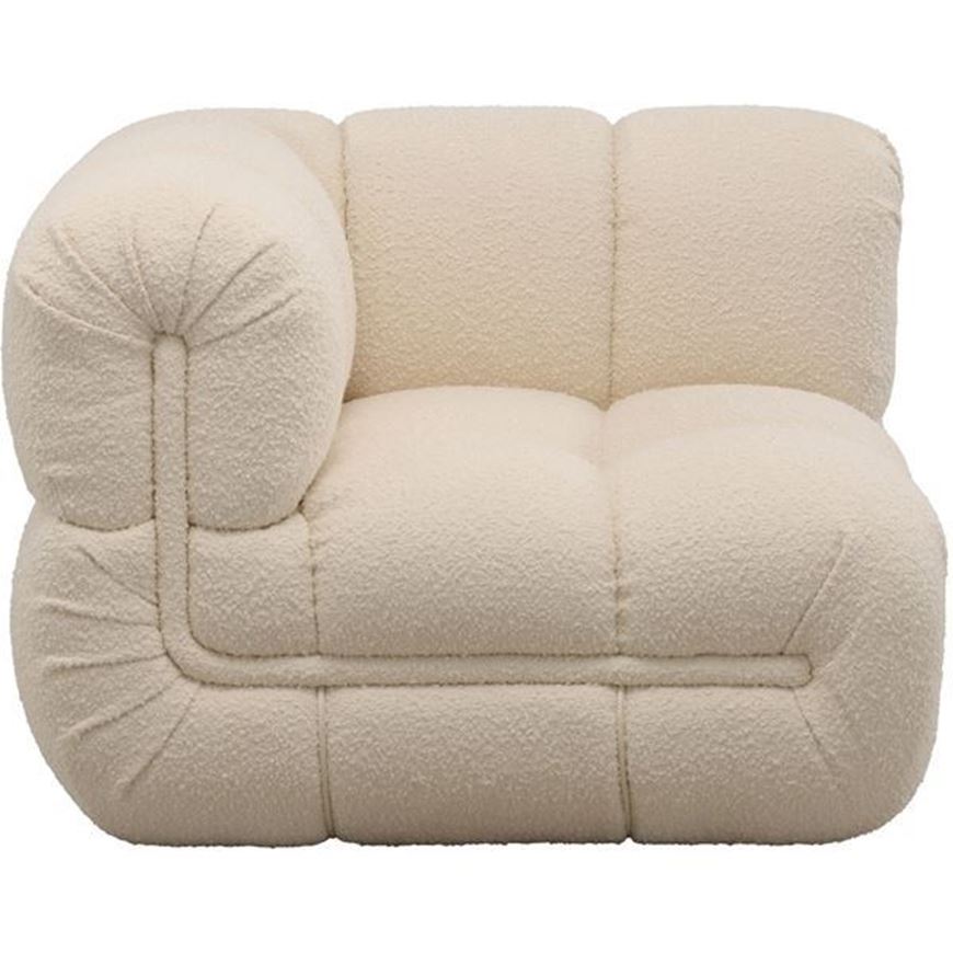 Picture of SEABIRD corner modular chair white