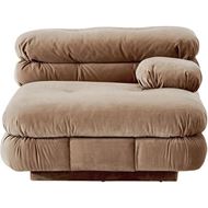 Picture of CAMELONT right arm modular chair brown