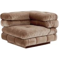 Picture of CAMELONT corner modular chair brown