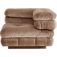 Picture of CAMELONT corner modular chair brown
