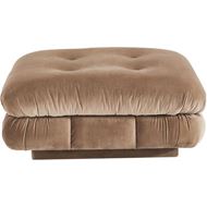 Picture of CAMELONT footstool brown - large