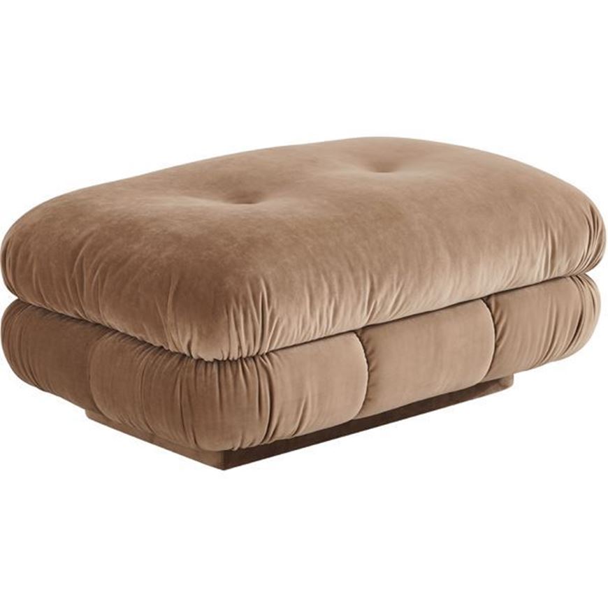 Picture of CAMELONT footstool brown - medium