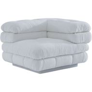 Picture of CAMELONT corner modular chair white