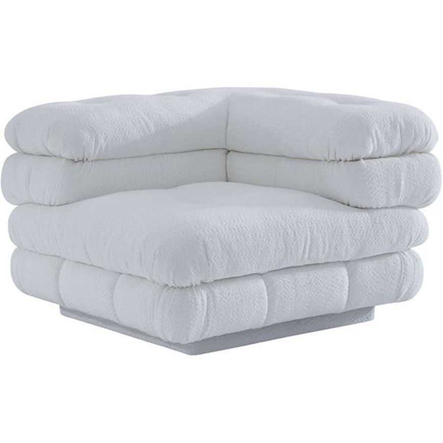 Picture of CAMELONT corner modular chair white