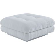 Picture of CAMELONT footstool white - large