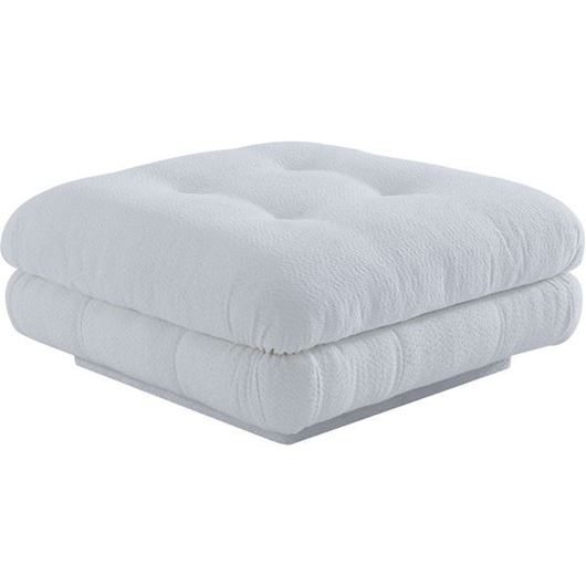 Picture of CAMELONT footstool white - large