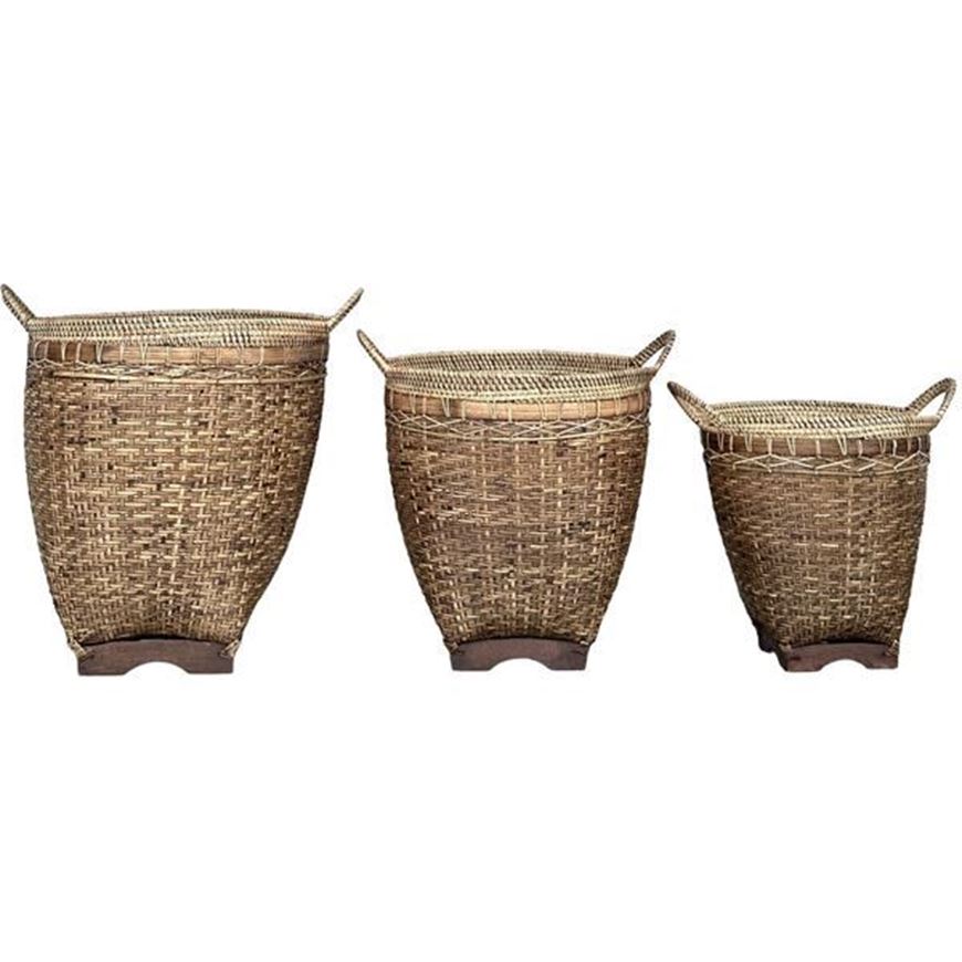 Picture of KAJA basket brown set of 3