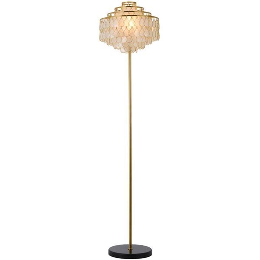 Picture of MATERA floor lamp white/black -H170cm