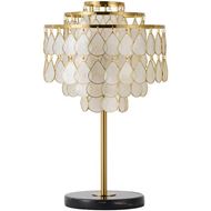 Picture of MATERA table lamp white/black -H50cm