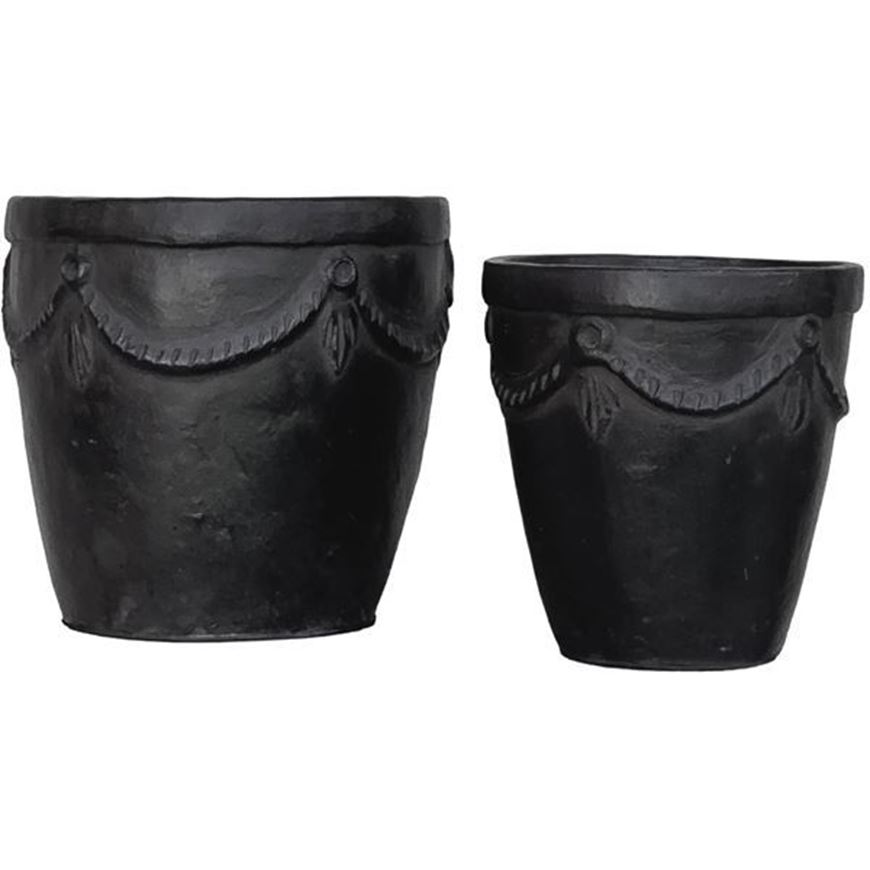 Picture of RITNO pot black set of 2