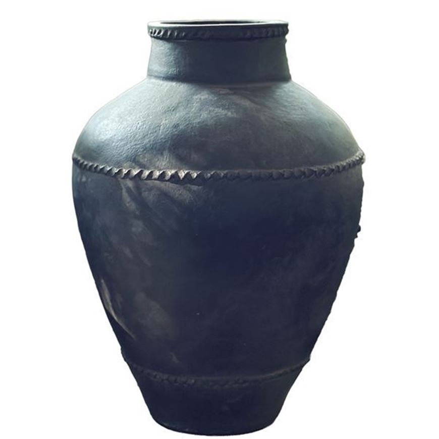Picture of ULUNG pot black - H65cm