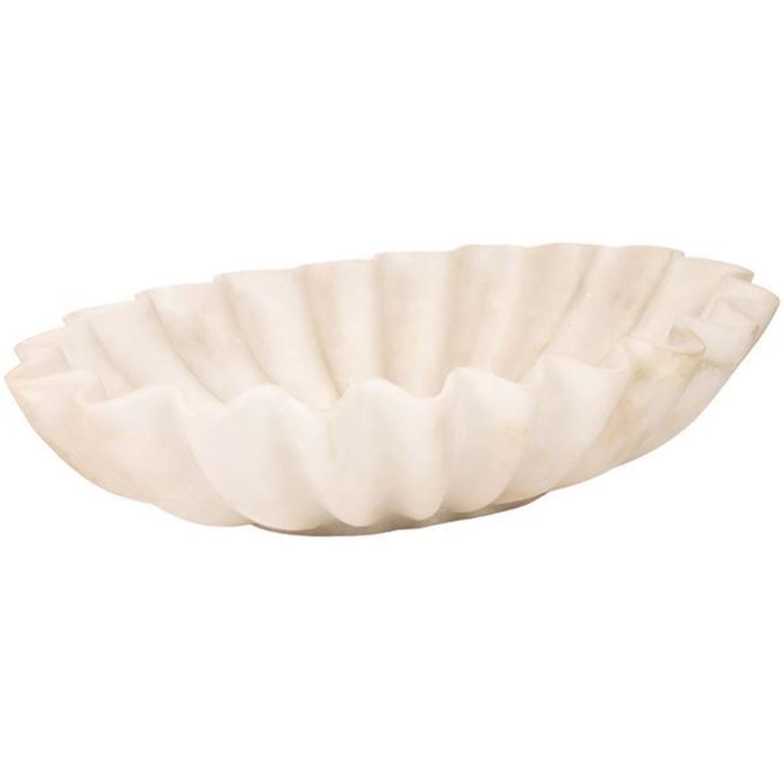 Picture of CELESTIA bowl decoration white
