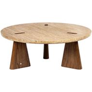 Picture of ELYSIA coffee table natural - dia 100cm