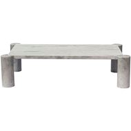 Picture of STATIC coffee table white - 154x94cm