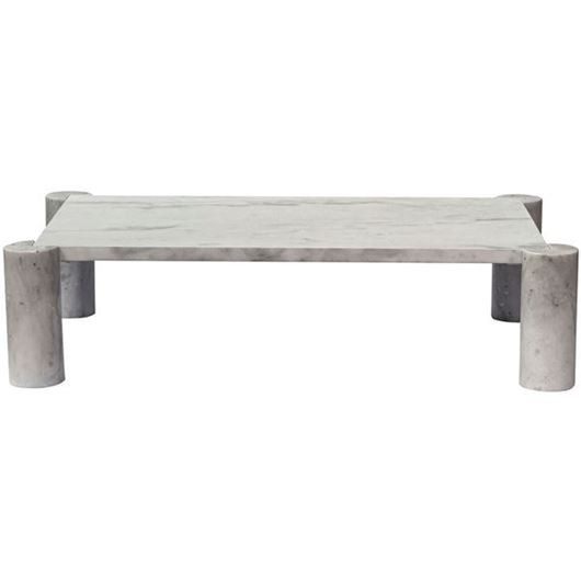 Picture of STATIC coffee table white - 154x94cm