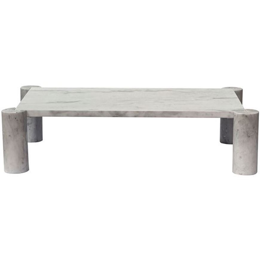 Picture of STATIC coffee table white - 154x94cm